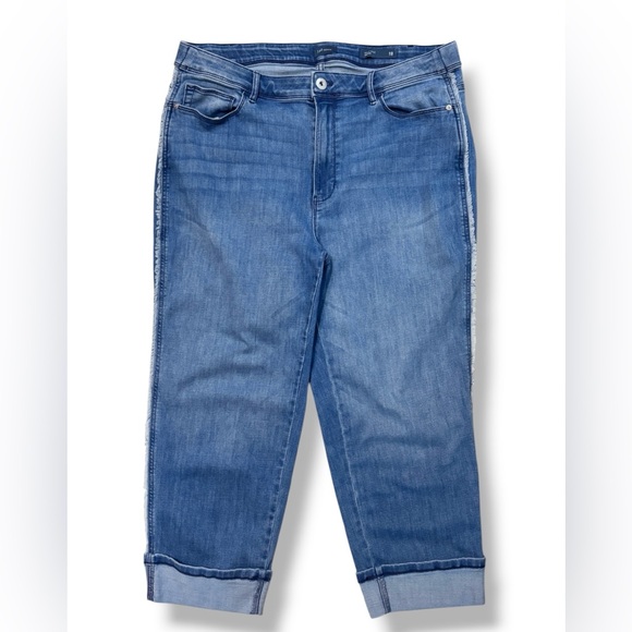 J. Jill Denim - J. JILL DENIM High Rise Cropped Jeans Size 18